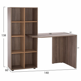 Офис бюро с библиотека HM2417