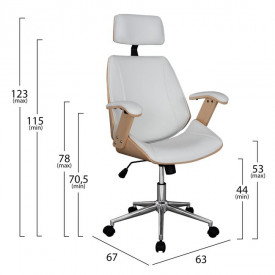 Мениджърски офис стол Superior Pro HM1109