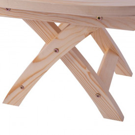 Градинска дървена маса HM5670