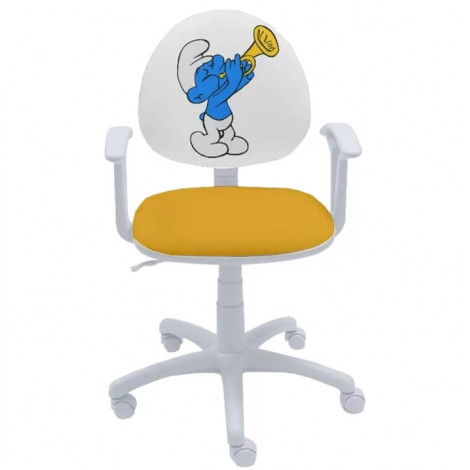 Детски стол Smart White Smurf
